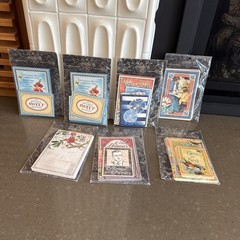 graphic 45 Lot!!! Journaling & Ephemera Cards ~ 4x6inch & 3x4inch