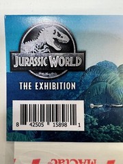 JURASSIC WORLD JURASSIC PARK Realistic Dino Sticker 4 Pack buy more and save $$