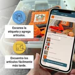 SmartLabels – Etiquetas QR en Español | Paquete de 48 | Multicolor | Calcoman…