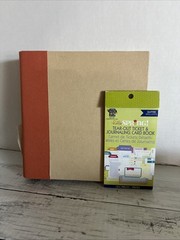 Simple Stories ~ LIMITED EDITION ORANGE ~ SN@P! Binder ~ Snap Plus Tear-out Book