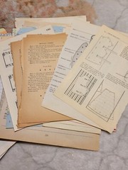 Junk Journal Book Pages, Comes With Vintage Cigar Box Over 100 Pieces