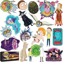 RICK AND MORTY VARIETY DIE CUT VINYL 50 CT STICKER PACK