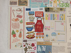 Lot Of 21 Scrapbook Stickers Rub Ons Sheets Studio 112-Creating Keepsakes & More