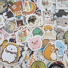 200PCS Cute Kawaii Stickers – Assorted – Grab Bag – Scrapbooking – Planner
