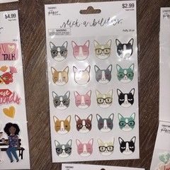 Paper studio la petites sticker lot 10 Dimensional Stickers – Sealed 2018 – 2019