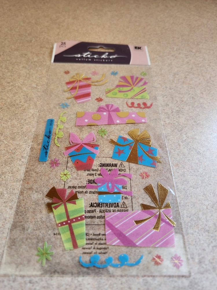 Sticko~Party Presents~Shiny Stickers