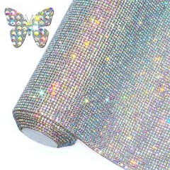 DIY Rhinestone Car Stickers – Self-Adhesive Glitter Gem Sheets for Crafts, 81000