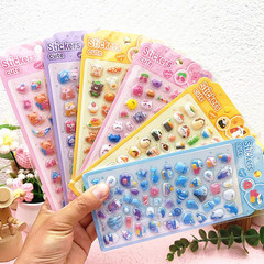3D Puffy Stickers, 10 Sheets 500+ PCS Mini Kawaii Resin Decorative Stickers for