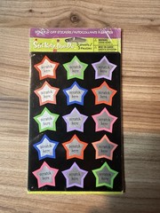Star Sticker Lot 20 Packs Glitter Holographic Scratch Off