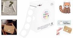 Versatile 0.5″ Color Coding Dot Labels – 1000 Adhesive Stickers for All Uses