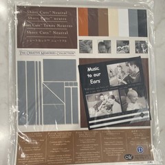 Creative Memories Neutral Die-Cut Photo Mounting Paper 7 Colors 91 Shapes