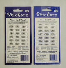 LOT of 2: Mello Smello Scratch ‘n Smell Stickers ~ 2003 Racing Cars Speedway NOS