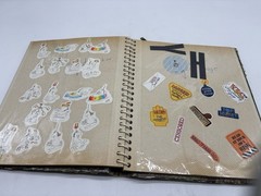 1980’s Sticker Album Cabbage Patch Scratch Sniff Michael Jackson Sanrio Unicorns