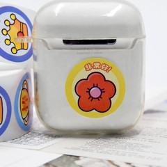 500Sheets/Roll Little Red Flower Reward Stickers Motivational Decals for Kinderg