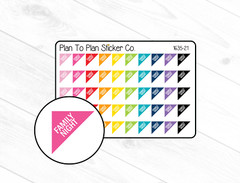 1635-21~~Family Night Corner Planner Stickers.