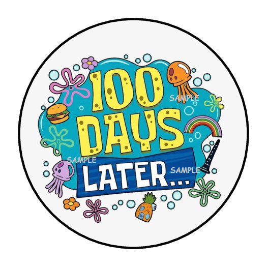 100 DAYS LATER STICKERS ENVELOPE SEALS LABELS FAVORS 1.5″ TAGS UNDER THE SEA
