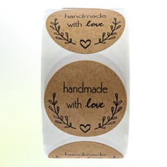 White Sticky Labels Strong Adhesiveness Stickers High Quality