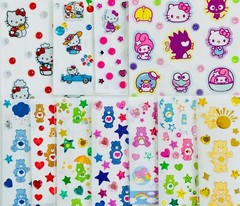 Cartoon Sticker Lot set of 100 Stickers – Lot