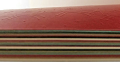 Christmas 12″x12″ Embossed Card Stock 40 Sheets ~ Scrapbooking ~ Craft (Opened)
