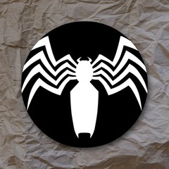 Venom Logo Sticker Decal Marvel Spider-Man Spider Man Villain Comics Movie