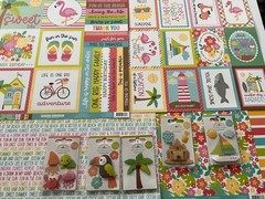 #K351 – SWEET SUMMER DOODLEBUG SCRAPBOOKING 10 SHEETS 12X12″ + 5 DOODLE-POPS