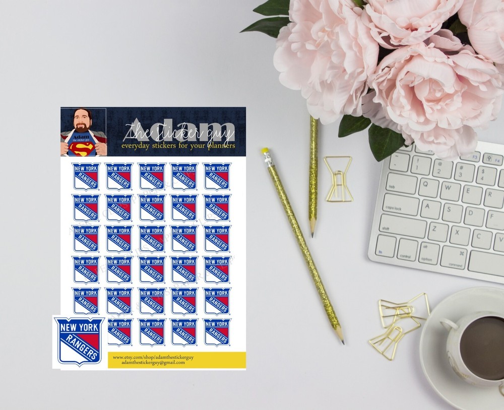 New York Rangers Planner Stickers