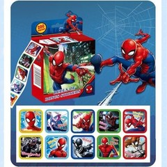3 Pack Kids Stickers – 600 Pcs 1.5″ Self-Adhesive Label Rolls, 30 Fun Designs fo