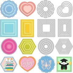 Carbon Steel Embossing Stencils – Scrapbooking Supplies