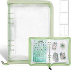 A5 Sticker Storage Binder – Reusable Sticker Book with Zipper & Pockets