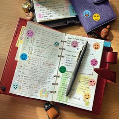 Happy Smiley Face Stickers for Reward – 10050 PCS 10-Colors Small Smiling Sticke