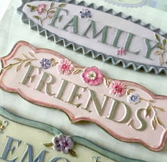 Brenda Walton Florals Scrapbook Stickers Lot – K&Co – Retired – 10 pc Kit