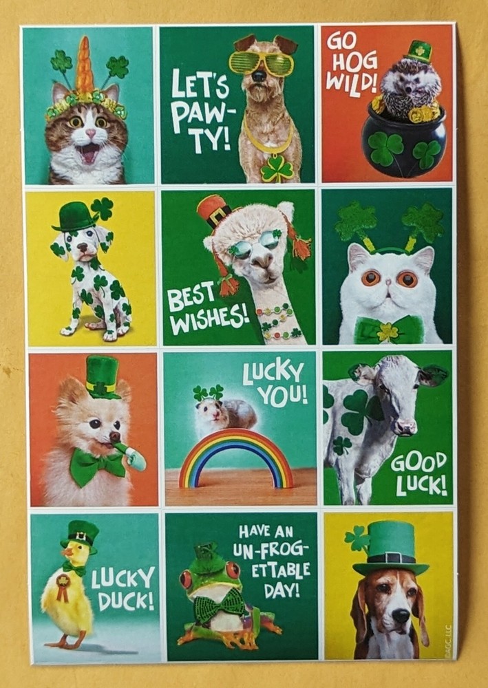 St Patrick’s Day Sticker Single Sheet