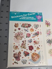 Vintage Forget Me Not Stickers for Cards & Flower Sheets, Victorian