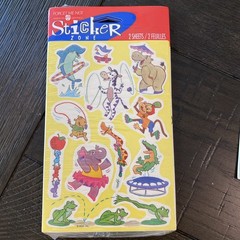 Vintage Assorted Stickers Lot Gibson American Greetings 31 New Packs – Sealed