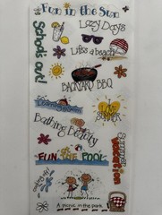 NEW Vintage Me & My BIG Ideas MAMBI Scrapbook Stickers Mixed Lot 6 Sheets