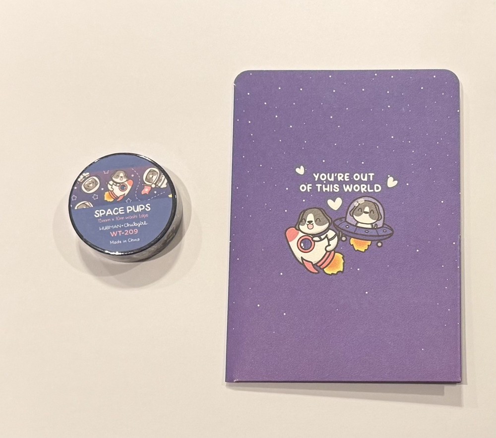 Hubman and Chubgirl Space Pups Lot NEW