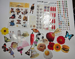 Meri Meri, Paper Habit, Paper Hearts-Accents, Scrapbooking, Stickers, Cards…..