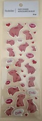 Recollections PUFFY PIGS sticker set~BNIP~SO CUTE! Nice! Quick Ship!