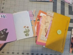 Handmade Junk Journal, Miniature Junk Journal And HUGE Ephemera & Handmade Lot