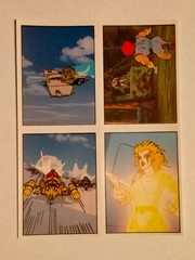 Vintage 1986 Panini Thundercats Dutch PROMO Sheet Sticker Stickers 24, 251