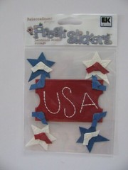 EK Success Fresh Stickers WINTER CHEERS USA Rebecca Sower NIP