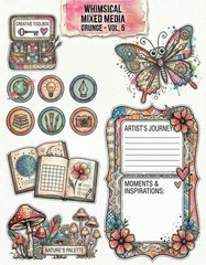 Whimsical Embellishments Junk Journal Scrapbook USA PICK A Set