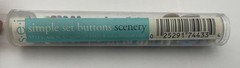 NEW vintage s.e.i. simple set buttons scenery set