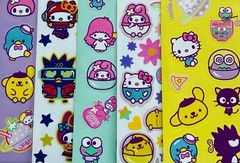 150+ STICKERS Themed BLUEY SPIDEY PUSHEEN PEPPA PIG SPIDERMAN SANRIO HELLO KITTY