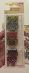 4 Packs Crafters Square Laser Cut Decor Shapes Assorted 6pcs Each Packet New
