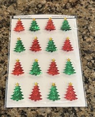 Lot of 14 Hobby Lobby CHRISTMAS Embellishments Scrapbook Cards Open Packages
