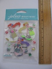 Jolee’s Dimensional Embellishments MERMAIDS Shells 12 Pieces NIP