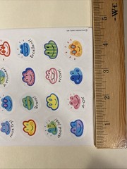 School Reward Sticker Sheet Scrapbook Planner Craft Stickers