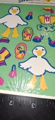 Vintage Stickers CTP city Slicker Dress A Duck 1 Pkg,code20-1