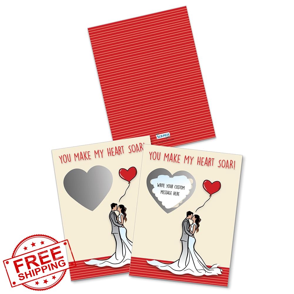 My Scratch Offs You Make My Love Soar Cards 20 Pack